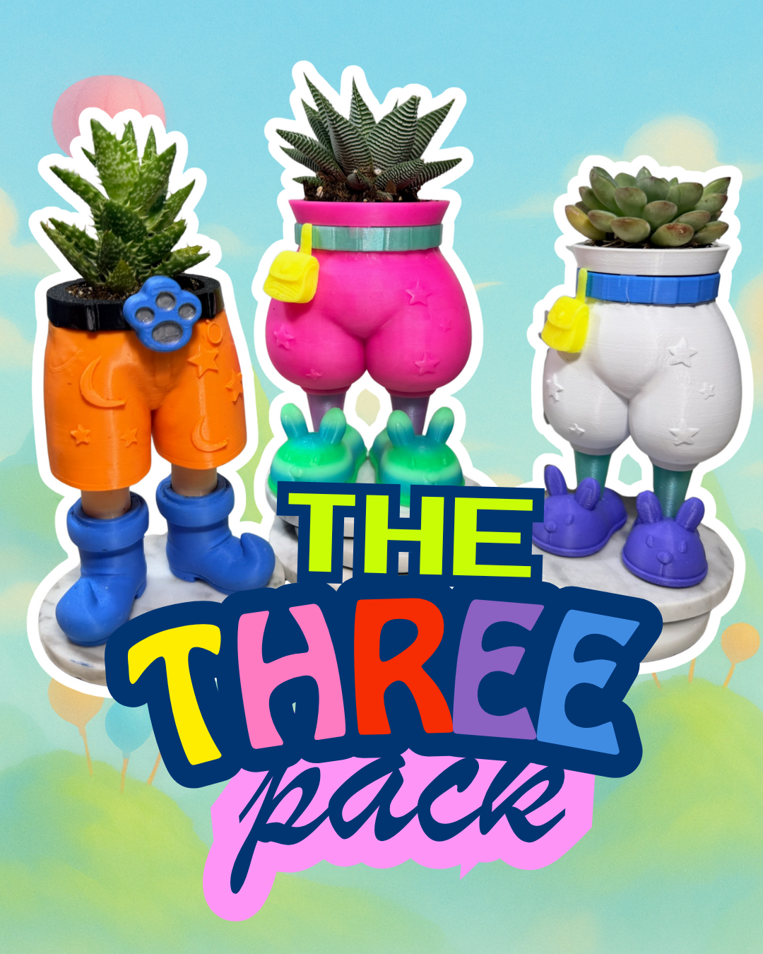 Three Pack